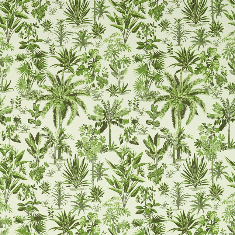 Clarke &amp; Clarke Malindi Palm Fabric