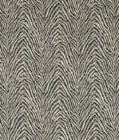 Clarke & Clarke Manda Noir/Linen Fabric