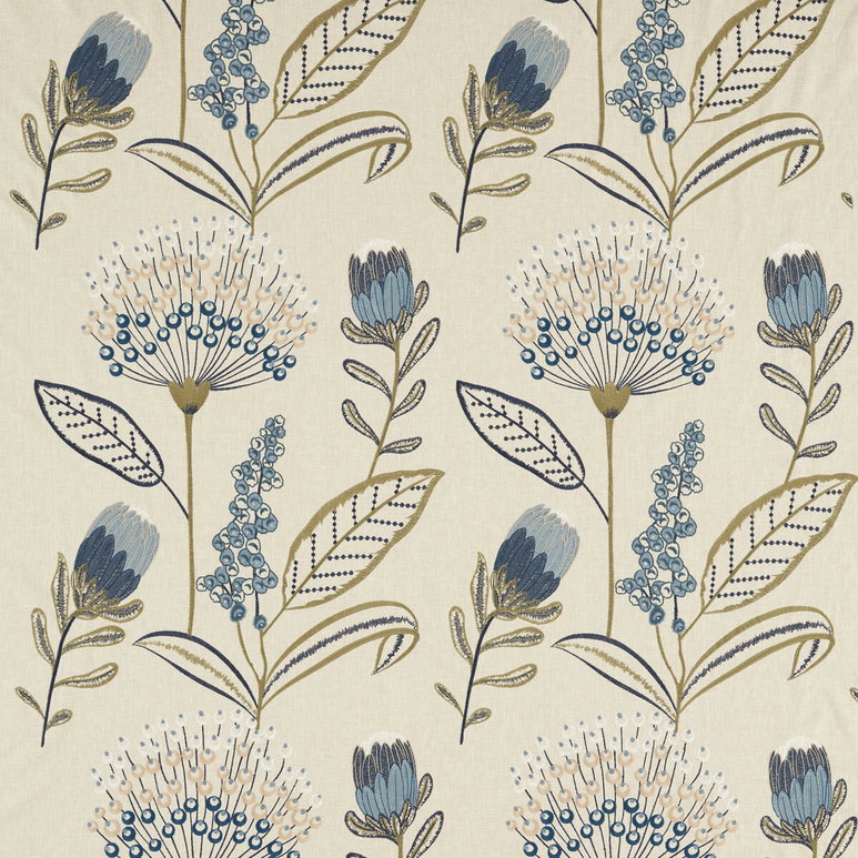 Clarke &amp; Clarke Protini Denim Fabric