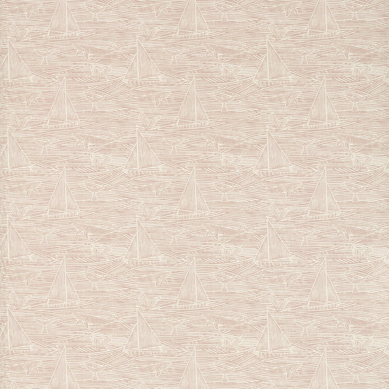 Clarke &amp; Clarke Fin Blush Fabric