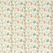 Clarke & Clarke Portside Coral/Mineral Fabric