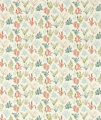 Clarke & Clarke Portside Coral/Mineral Fabric