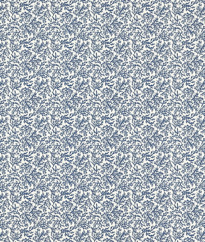 Clarke & Clarke Seabed Navy Fabric