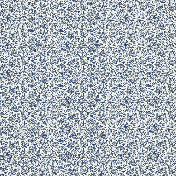 Clarke &amp; Clarke Seabed Navy Fabric