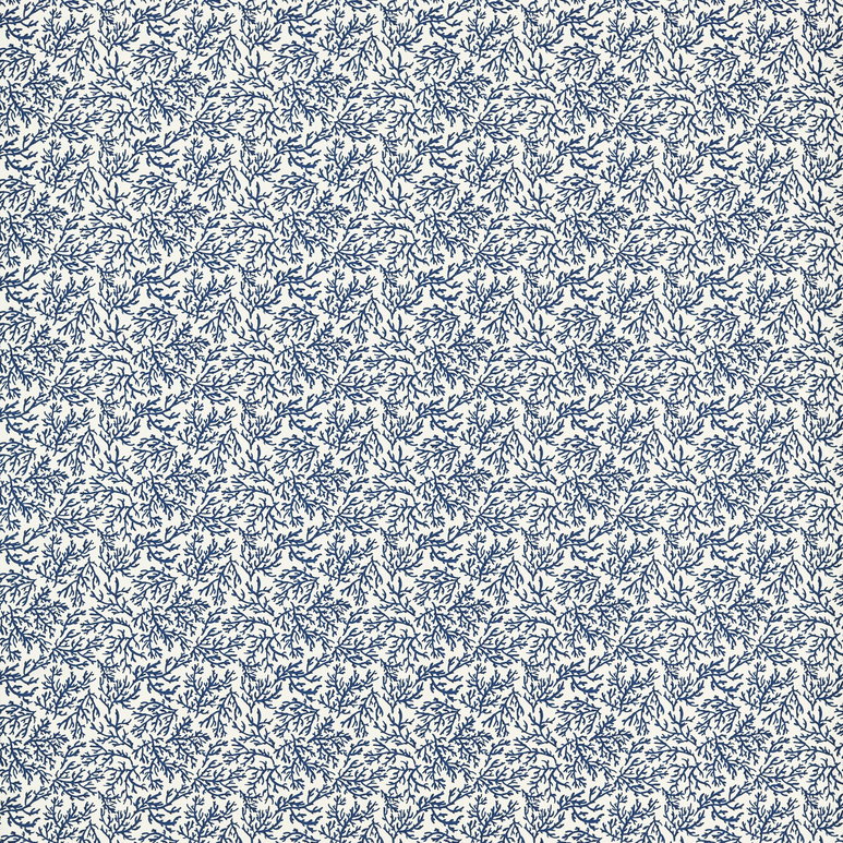 Clarke &amp; Clarke Seabed Navy Fabric