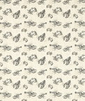 Clarke & Clarke Shellfish Charcoal Fabric