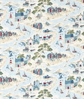 Clarke & Clarke Waterfront Marine Fabric