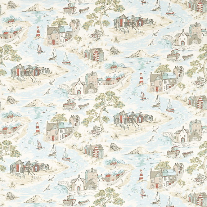 Clarke &amp; Clarke Waterfront Mineral Fabric