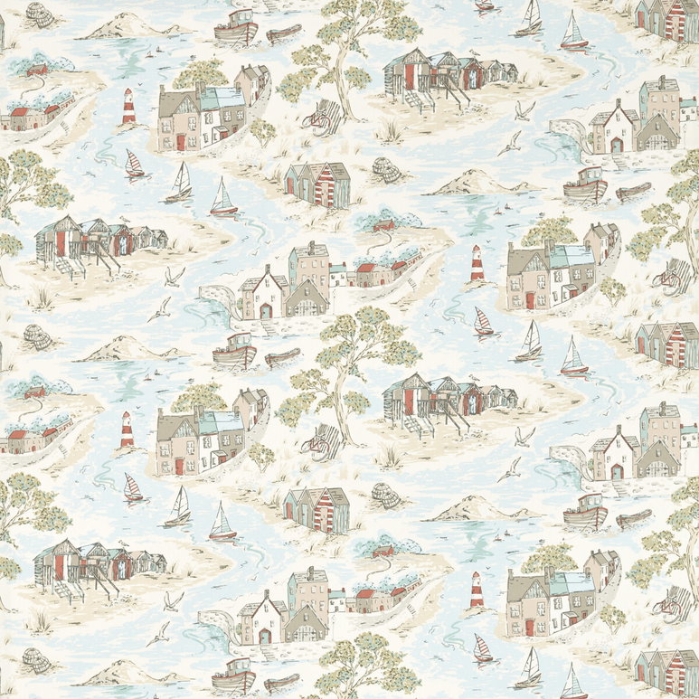 Clarke &amp; Clarke Waterfront Mineral Fabric