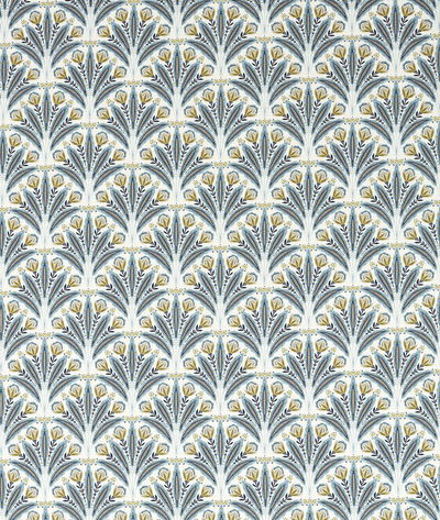Clarke & Clarke Attingham Denim Fabric