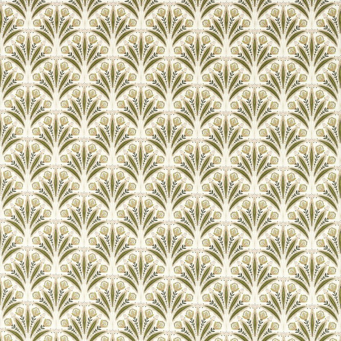 Clarke &amp; Clarke Attingham Sage Blush Fabric