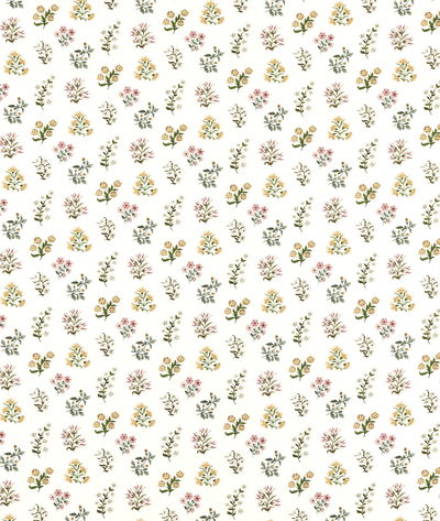 Clarke & Clarke Leiden Blush Ochre Fabric