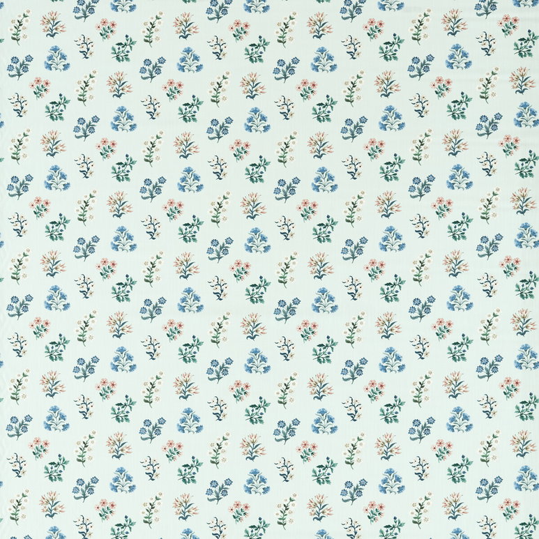 Clarke &amp; Clarke Leiden Seaglass Fabric