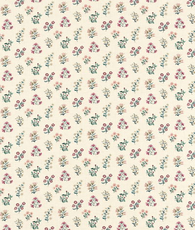 Clarke & Clarke Leiden Teal Berry Fabric