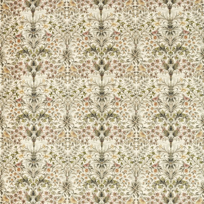 Clarke &amp; Clarke Mirabell Natural Blush Fabric