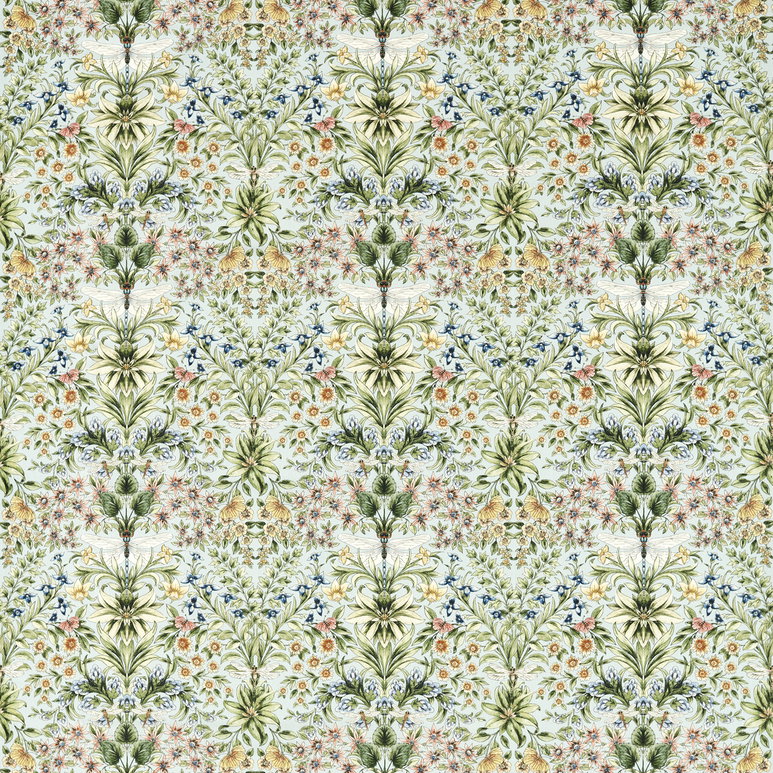 Clarke &amp; Clarke Mirabell Seaglass Fabric