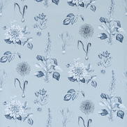 Clarke & Clarke Roseraie Denim Fabric