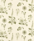 Clarke & Clarke Roseraie Sage Fabric
