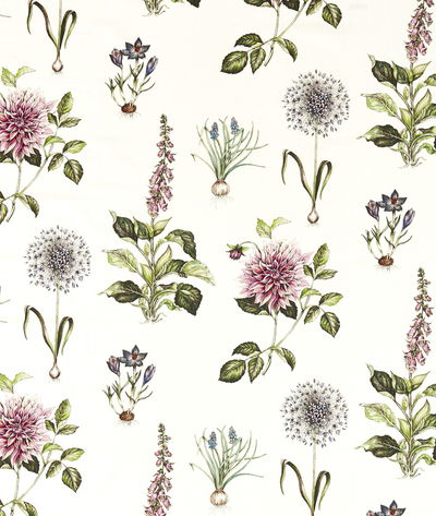 Clarke & Clarke Roseraie Summer Fabric