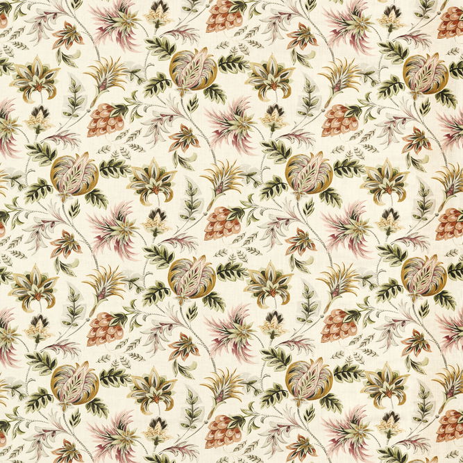 Clarke &amp; Clarke Sizergh Blush Sage Fabric