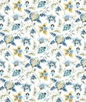 Clarke & Clarke Sizergh Cobalt Fabric