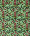 Clarke & Clarke Bosque Dreams Velvet Aquamarine Fabric