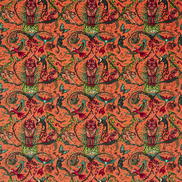 Clarke & Clarke Bosque Dreams Velvet Coral Fabric