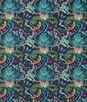Clarke & Clarke Bosque Dreams Velvet Navy Fabric