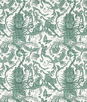 Clarke & Clarke Bosque Dreams Jacquard Seafoam Fabric