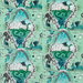 Clarke & Clarke Highlandia Velvet Sage Fabric