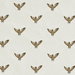 Clarke & Clarke Owl Of Athena Gold Embroidery Fabric