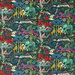 Clarke & Clarke Paradise Lost Velvet Teal Fabric