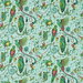Clarke & Clarke Quetzal Aqua Fabric