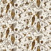 Clarke & Clarke Quetzal Gold Fabric