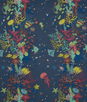 Clarke & Clarke Seaforest Jacquard Navy Fabric