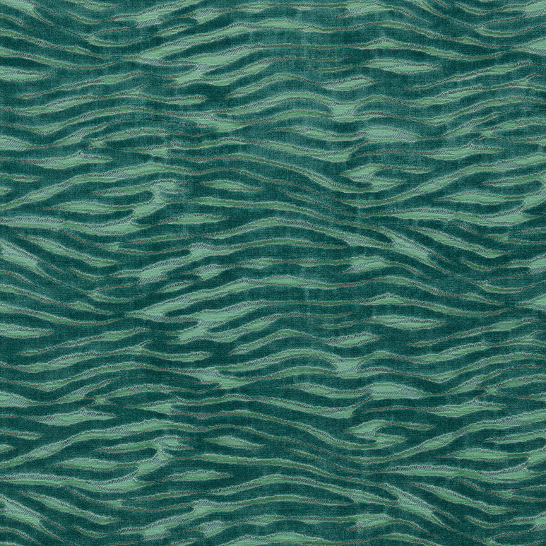 Clarke &amp; Clarke Wildstripe Seafoam Fabric