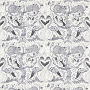 Clarke & Clarke Wonder World Mono Fabric