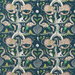 Clarke & Clarke Wonder World Velvet Teal Fabric