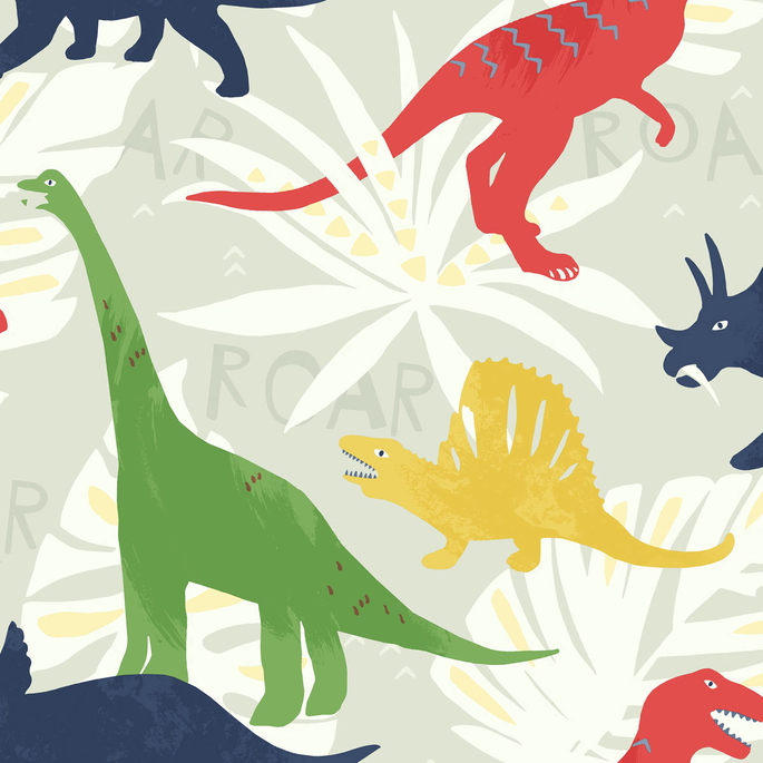 Seabrook Designs Pack Party Multicolored Wallpaper image 1 of 2