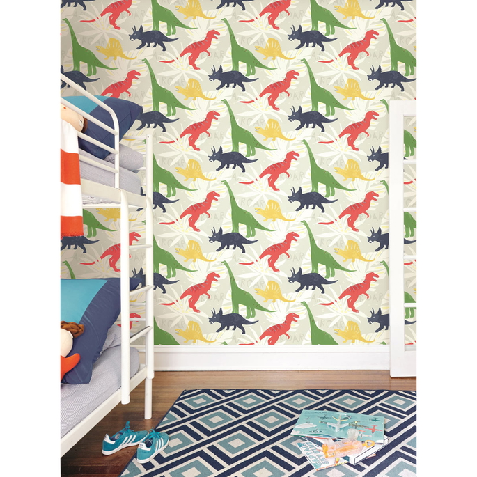 Seabrook Designs Pack Party Multicolored Wallpaper image 2 of 2