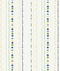 Seabrook Designs Volcano Stripe Green & Gold Wallpaper