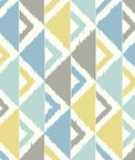 Seabrook Designs Dino Peak Light Blue & Gray Wallpaper