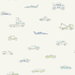 Seabrook Designs Traffic Jam Blue & Green Wallpaper