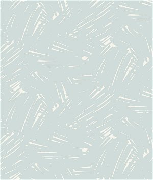Seabrook Designs Turf Brushstroke Powder Blue & White Wallpaper