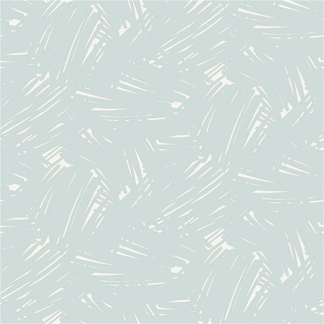 Seabrook Designs Turf Brushstroke Powder Blue &amp; White Wallpaper