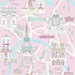 Seabrook Designs Bon Voyage Bubblegum & Turquoise Wallpaper