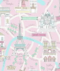Seabrook Designs Bon Voyage Bubblegum & Turquoise Wallpaper