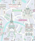 Seabrook Designs Bon Voyage Lilac & Turquoise Wallpaper