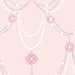Seabrook Designs Dressed Up Drape Blush & Teal Wallpaper