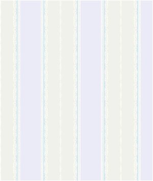 Seabrook Designs Glitter Frills Stripe Lilac & Gray Wallpaper